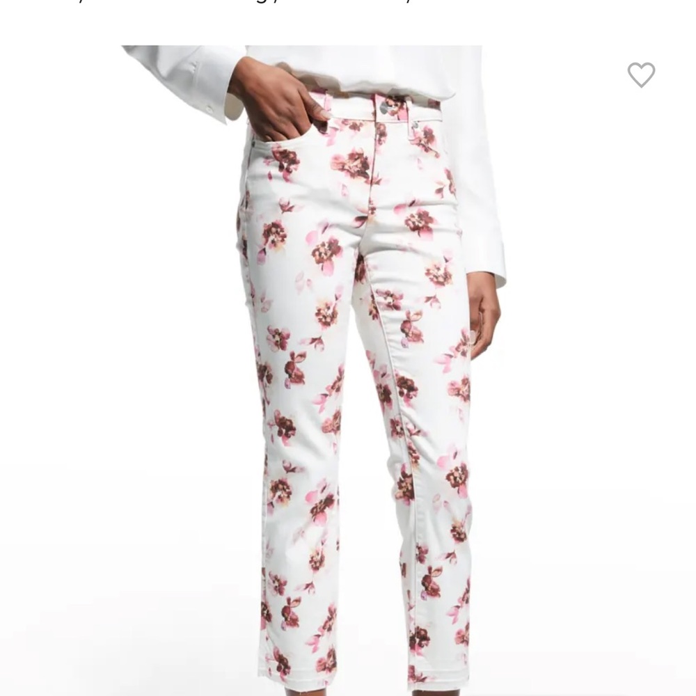 - NYDJ Sherri cropped jeans